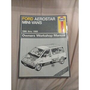 Haynes Repair Manual #36004 Ford Aerostar Mini-Vans 1986-1988
